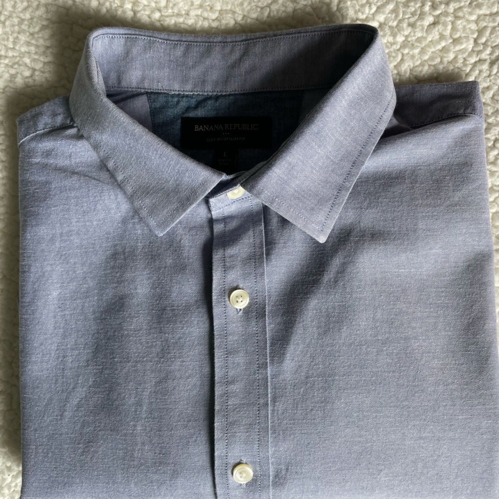 Men’s Banana Republic short sleeve Button down Shirt